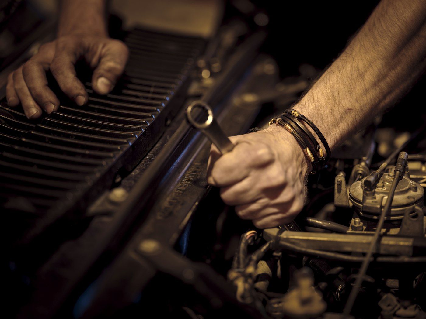 Engine bay inspection